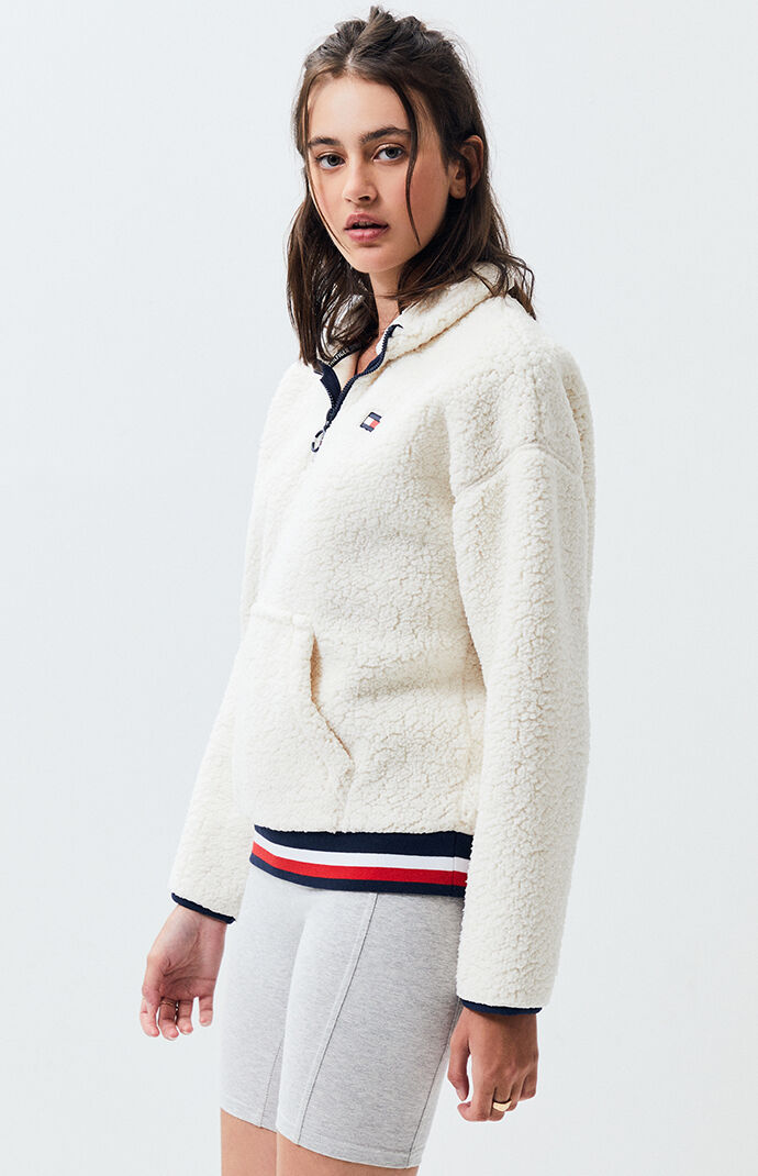 tommy hilfiger fuzzy sweater