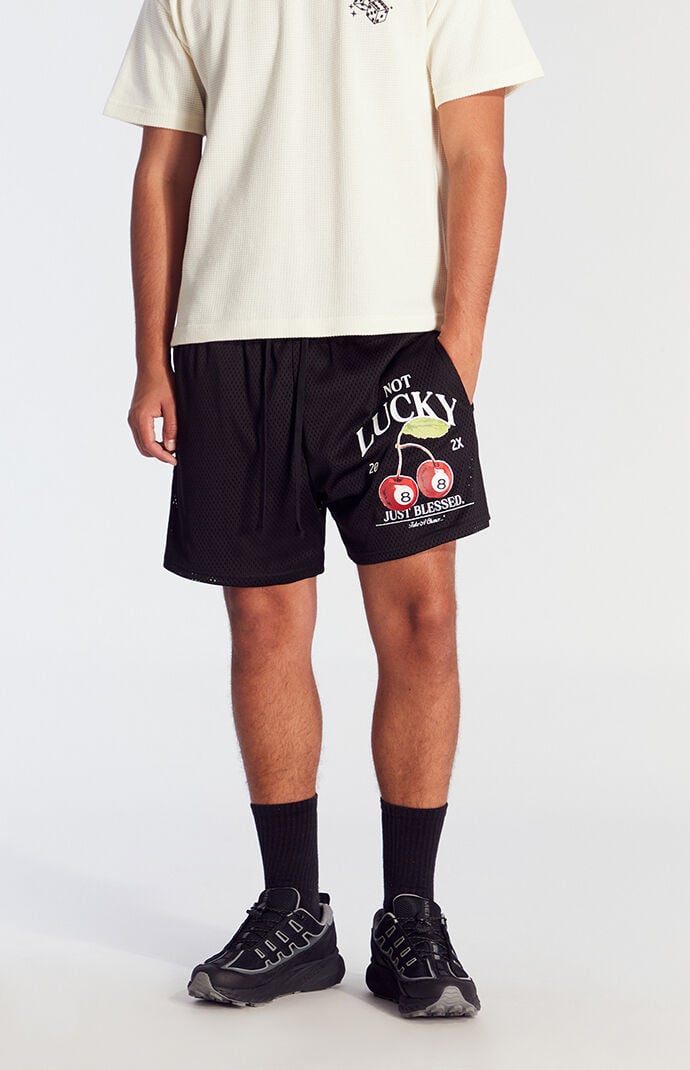 Pacsun Cherry Mesh Shorts | Pacsun