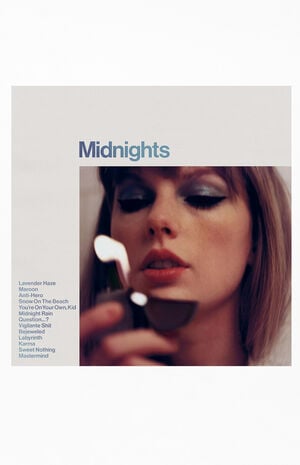 Taylor Swift Midnights (Moonstone Blue Edition) Vinyl Record image number 1