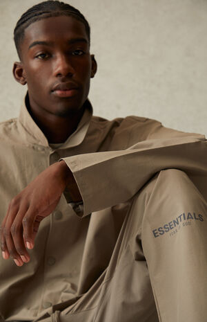 Essentials Taupe Track Pants image number 5