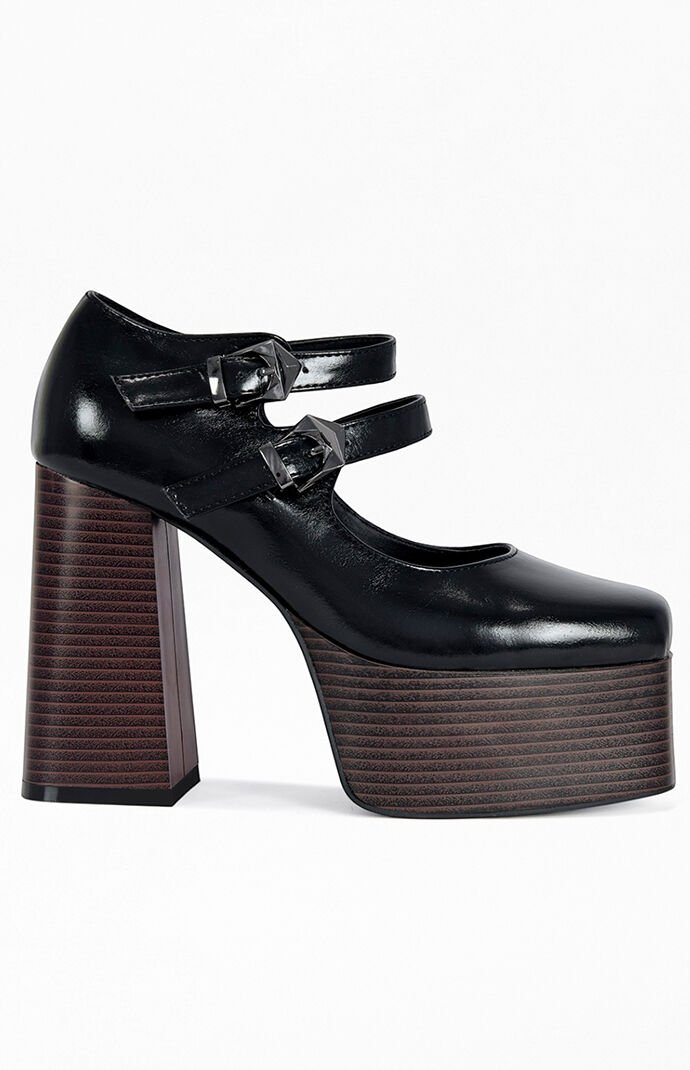 AZALEA WANG Women's Moxie Black Block Pumps