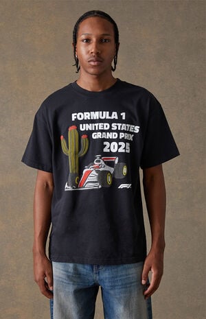x Pacsun United States Grand Prix 2025 Austin Cactus T-Shirt image number 4