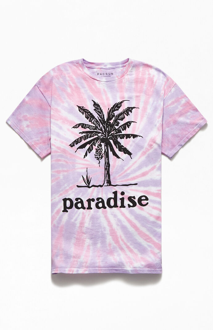 Paradise Short Sleeve Tie-Dye T-Shirt