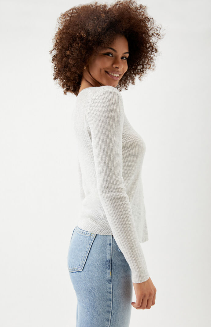 Shell Button Cardigan