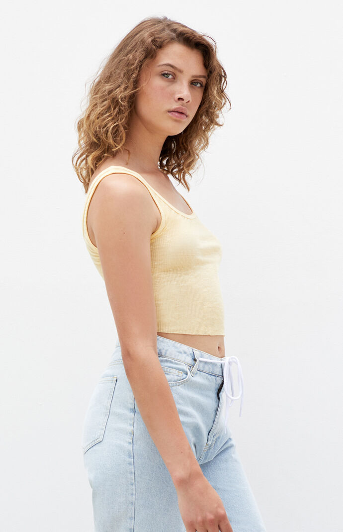 Boyfriend Ribbed Tank Top