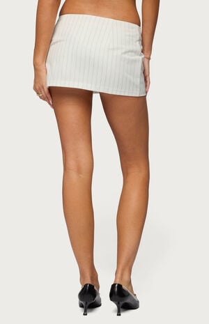 Maeve Pinstripe Mini Skort image number 3