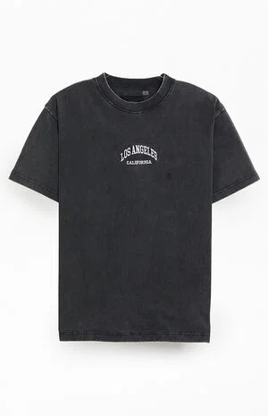 Los Angeles Embroidered Premium Vintage Wash T-Shirt image number 1