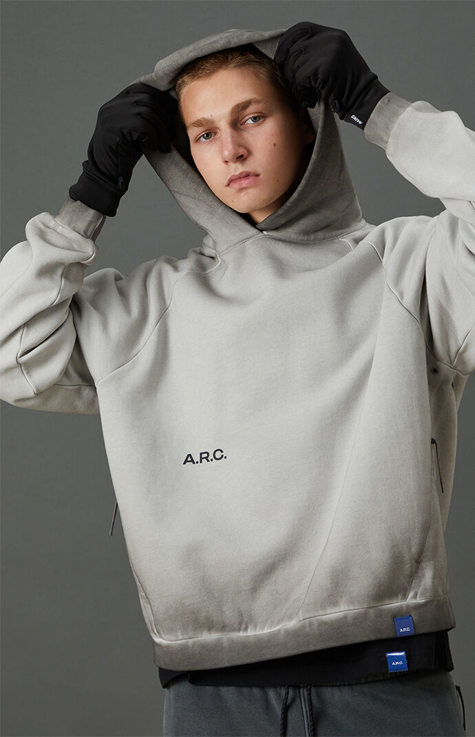 A.R.C. Active Gray Heavyweight Raglan Oversized Fleece