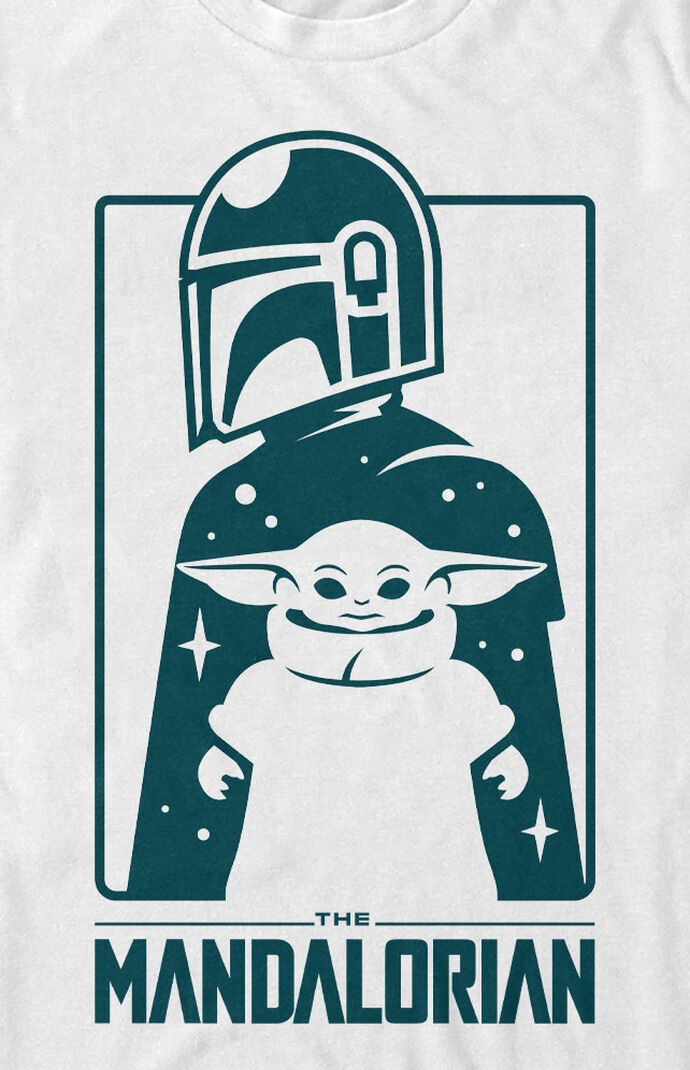 Cute Silhouette Mandalorian T-Shirt
