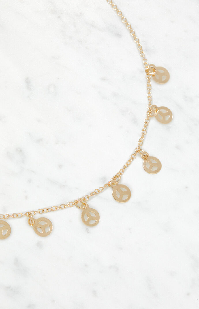 Peace Sign Necklace