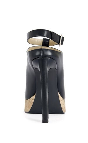 Women's Maelie Black Block Sandals image number 3