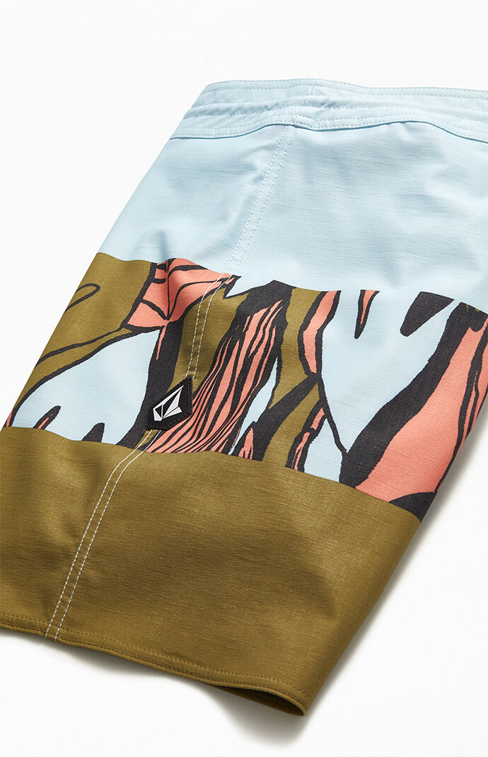 Tropical Blotter Panel 18" Boardshorts