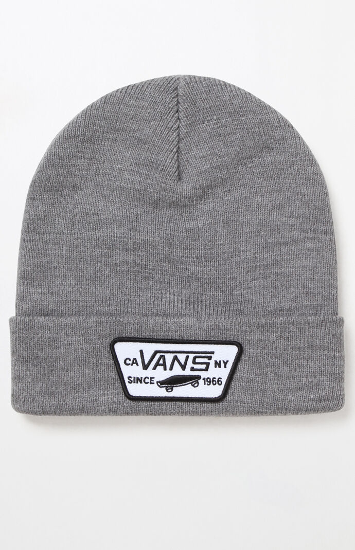 vans beanie grey