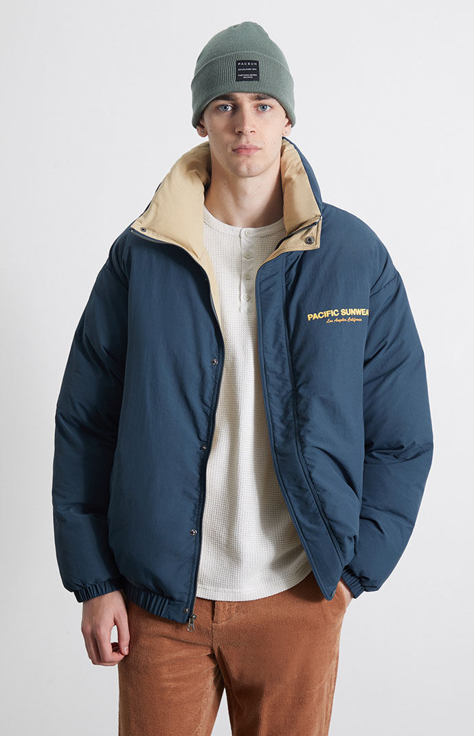Pacsun puffer cheap jacket
