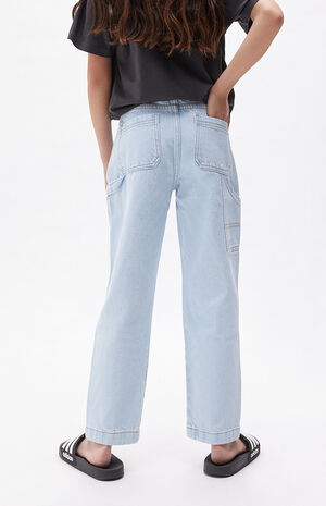 Light Blue Carpenter Jeans image number 3