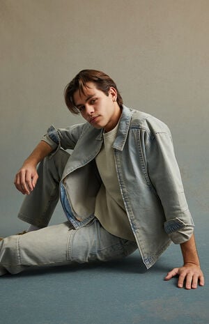 Phoenix Tinted Denim Gas Jacket