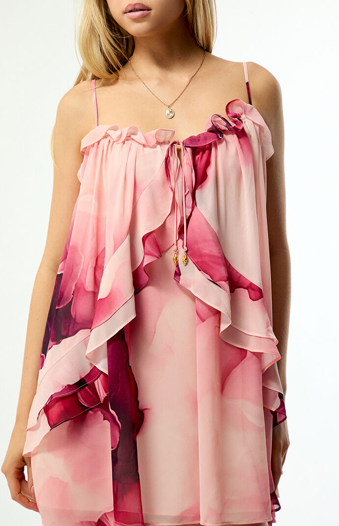 Steve Madden Floral Lorella Mini Dress