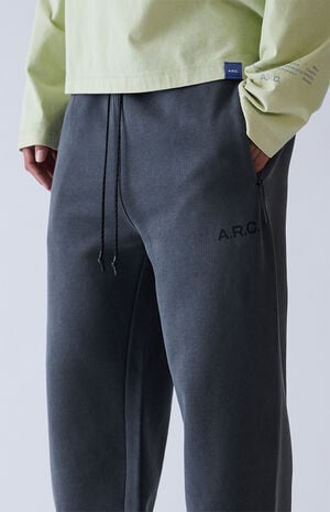 Black Fleece Jogger Sweatpants image number 3