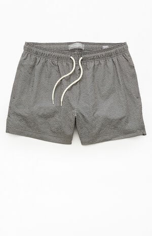 Mini Check Seersucker 4.5" Swim Trunks image number 1