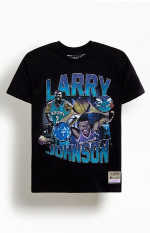 NBA Charlotte Hornets Larry Johnson T-Shirt image number 1