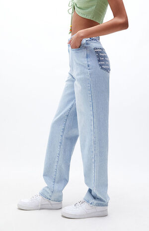 Eco Los Angeles Paneled Boyfriend Jeans image number 5
