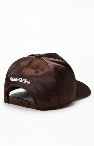 Padres City Lights Satin Snapback Hat image number 2