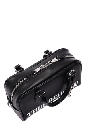 Black Bombe Logo Satchel image number 6