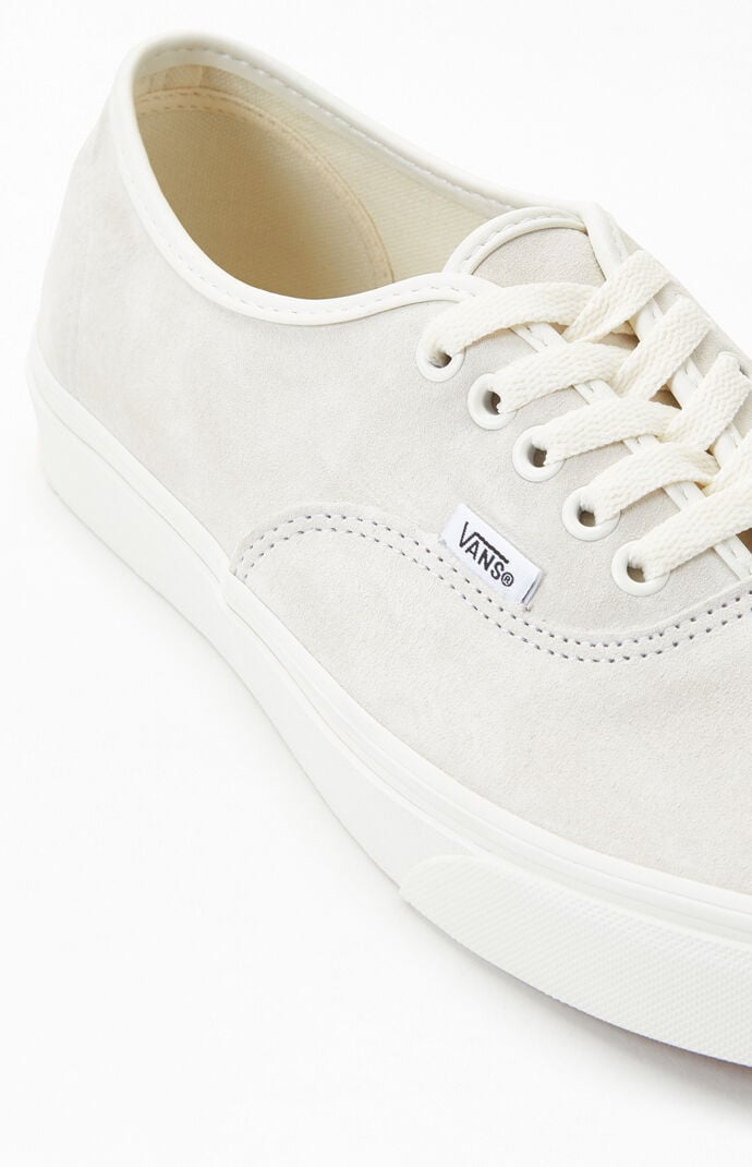 Vans Off White Pig Suede Authentic Shoes PacSun