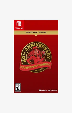 Carmen Sandiego 40th Anniversary Edition Nintendo Switch Video Game image number 1