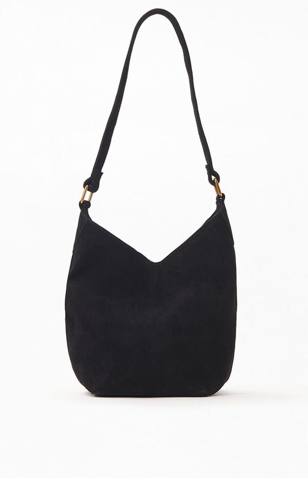 John Galt Black Shoulder Bag