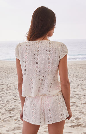 Meadowland Swim Cover-Up Top image number 4