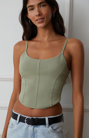 Nikira Sculpt Corset Sweater image number 1