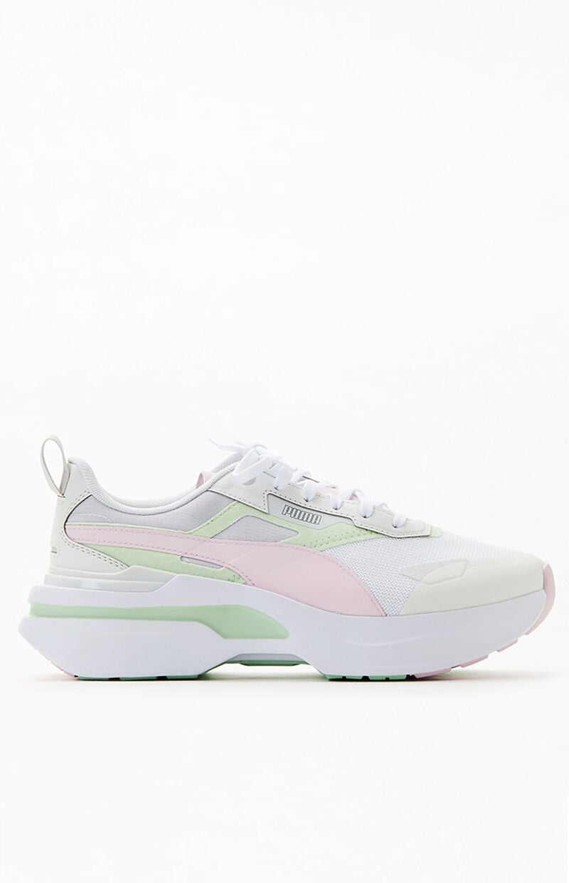 Puma Women's Yellow Kosmo Rider Sneakers | Pacsun