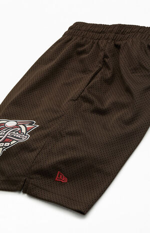 x PS Reserve Brown New York Yankees Mesh Shorts image number 4