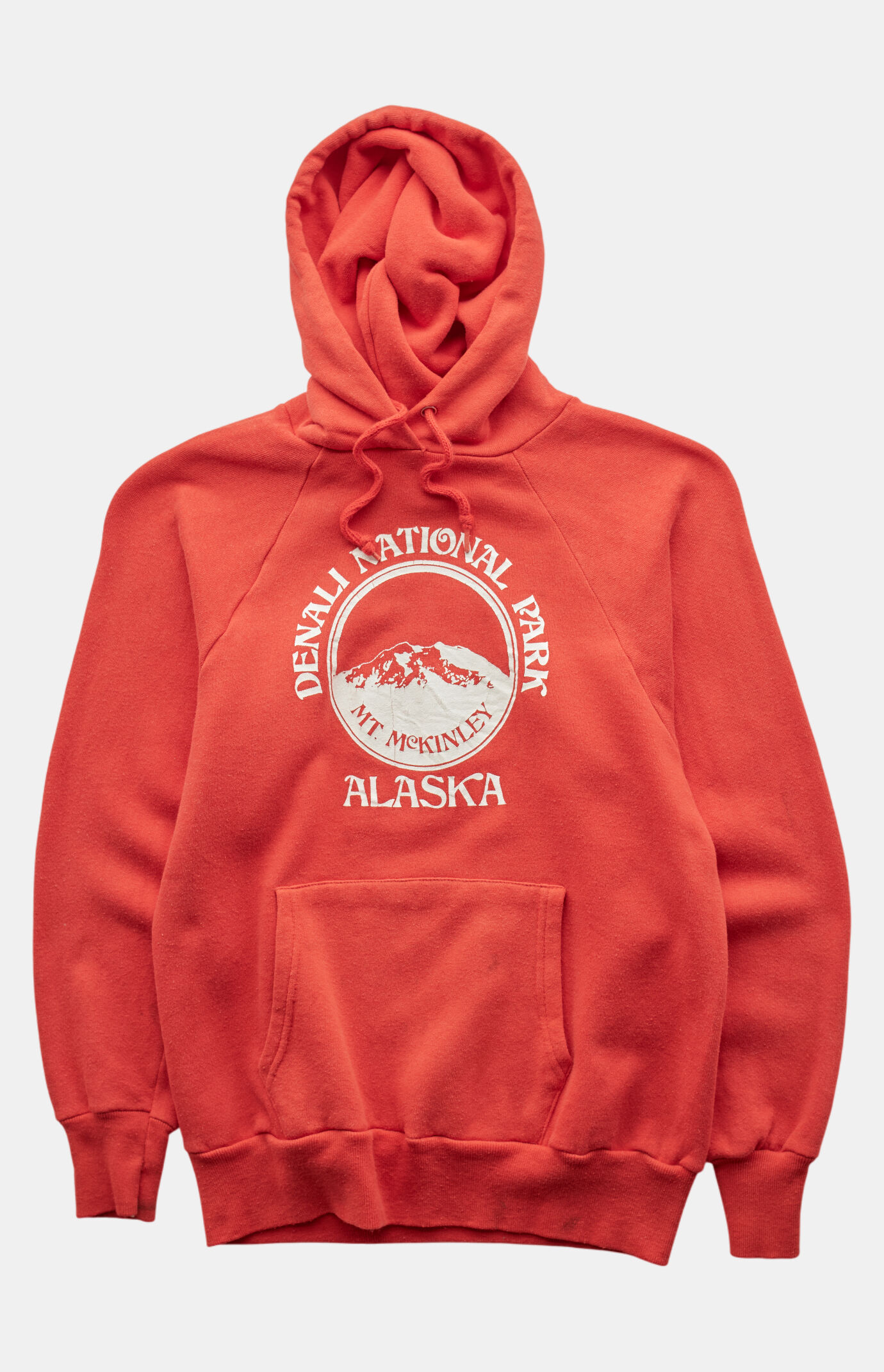 PS VINTAGE 80s Denali National Park Alaska Pullover Hoodie