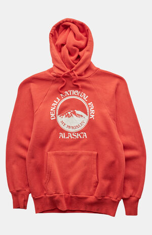 80s Denali National Park Alaska Pullover Hoodie image number 1