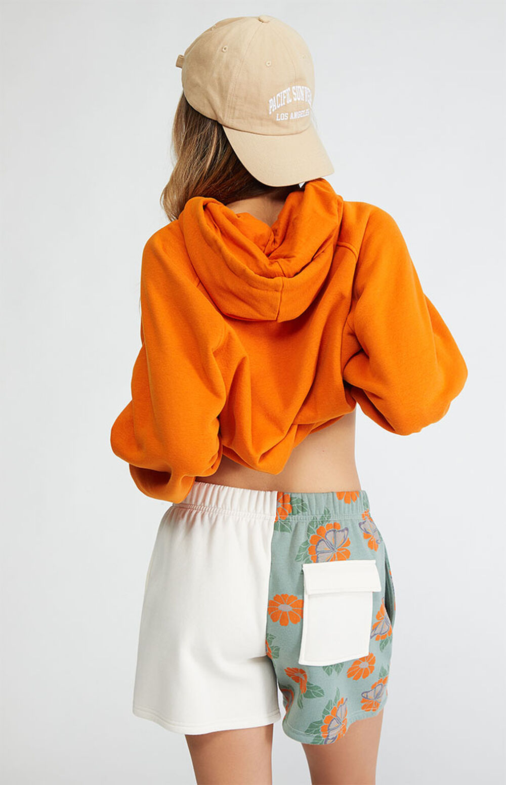 PacSun Butterfly Garden Boyfriend Sweat Shorts PacSun