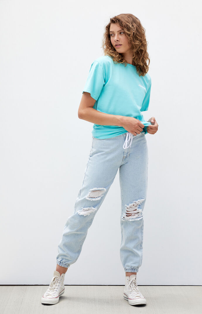 Ringed Dot Mono Strip T-Shirt