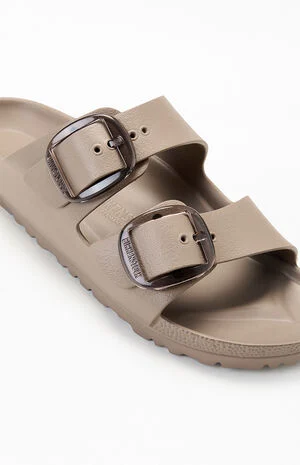 Women's Arizona Big Buckle EVA Sandals Gray Taupe image number 6
