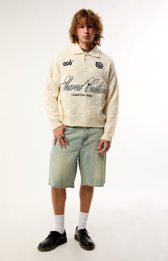 トップス 25ss S/S Polo Sweater Pacsun Shared Culture Knit Polo Sweater | Pacsun