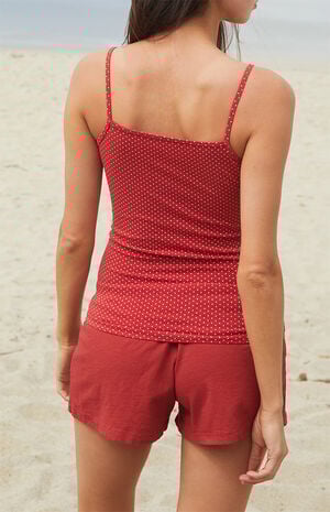 Red Polka Dot Archie Tank Top image number 3