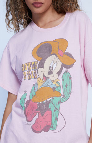 Junk Food Cowgirl Minnie Mouse T-Shirt | PacSun