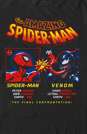 Spiderman Vs Venom T-Shirt image number 2