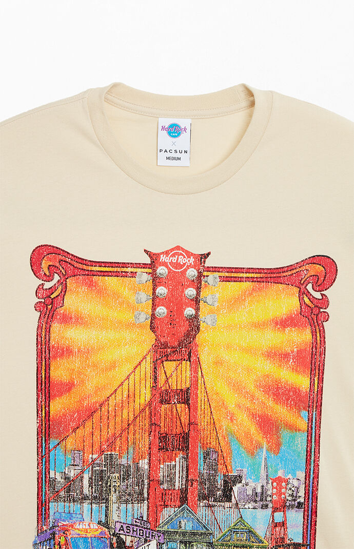 HARD ROCK CAFE SANFRANCISCO半袖カットソーSMALL Hard Rock San Francisco Cafe Graphic T-shirt. Men's Small