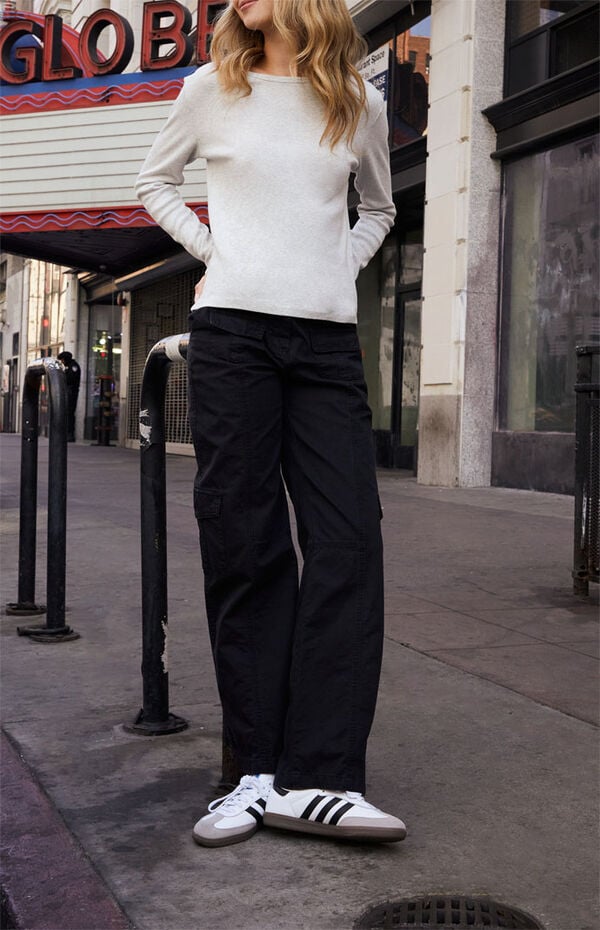John Galt Silver Leah Long Sleeve Top