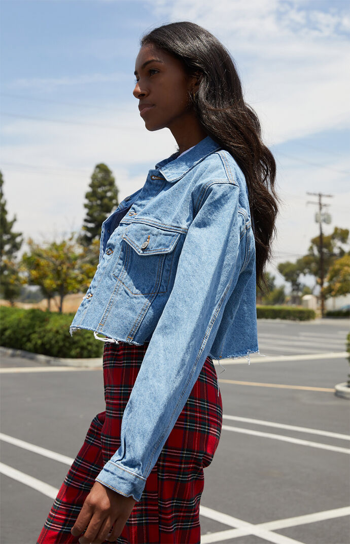 Cropped Denim Jacket