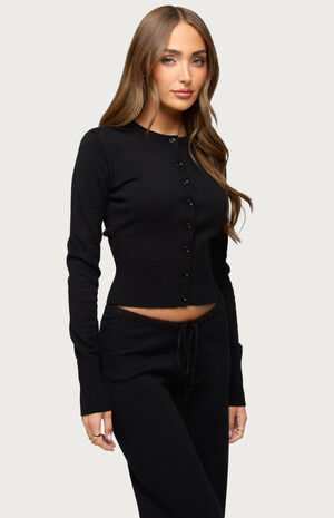 Montanna Rib Knit Cardigan image number 2