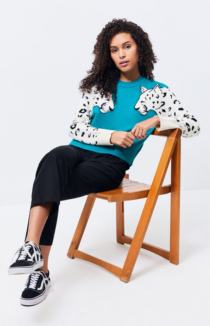 Snow Leopard Sweater