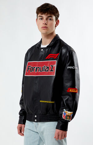 x Formula 1 x PacSun Full Leather Racing Jacket image number 7