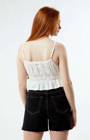 Free Flow Shirred Tank Top image number 3